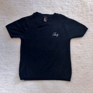 Forever 21 Black “Peachy” Blouse